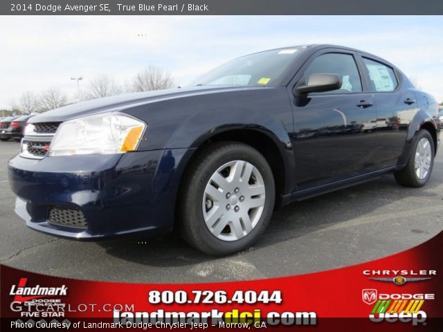 2014 Dodge Avenger SE in True Blue Pearl