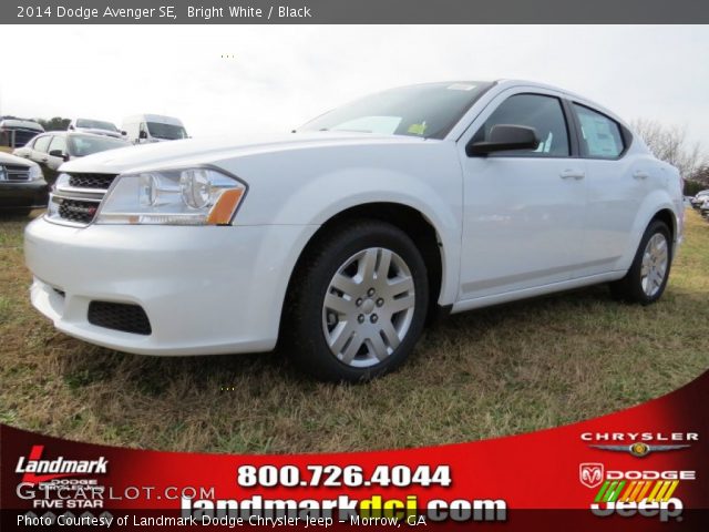 2014 Dodge Avenger SE in Bright White