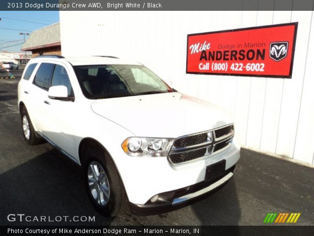 2013 Dodge Durango Crew AWD in Bright White
