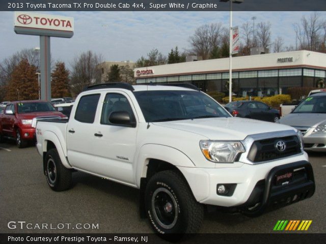 2013 Toyota Tacoma TX Pro Double Cab 4x4 in Super White