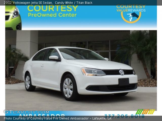 2012 Volkswagen Jetta SE Sedan in Candy White