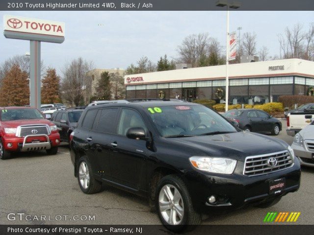 2010 Toyota Highlander Limited 4WD in Black