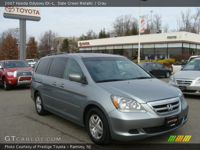 2007 Honda Odyssey EX-L in Slate Green Metallic