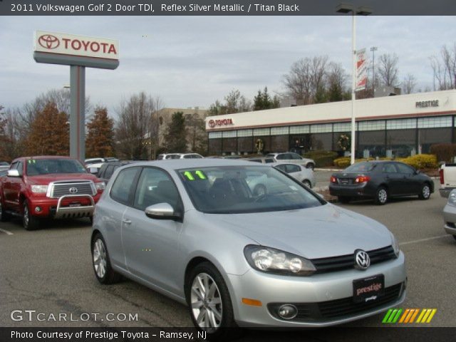 2011 Volkswagen Golf 2 Door TDI in Reflex Silver Metallic