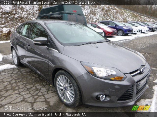 2014 Ford Focus Titanium Sedan in Sterling Gray