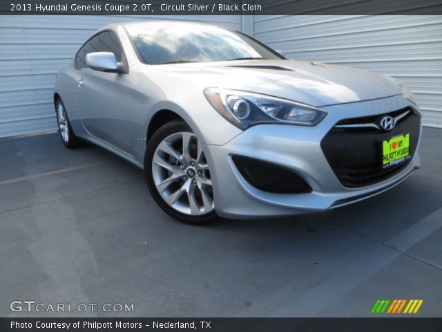 2013 Hyundai Genesis Coupe 2.0T in Circuit Silver