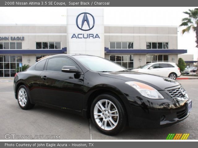 2008 Nissan Altima 3.5 SE Coupe in Super Black
