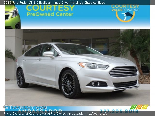 2013 Ford Fusion SE 2.0 EcoBoost in Ingot Silver Metallic