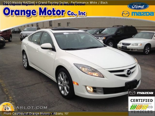 2010 Mazda MAZDA6 s Grand Touring Sedan in Performance White