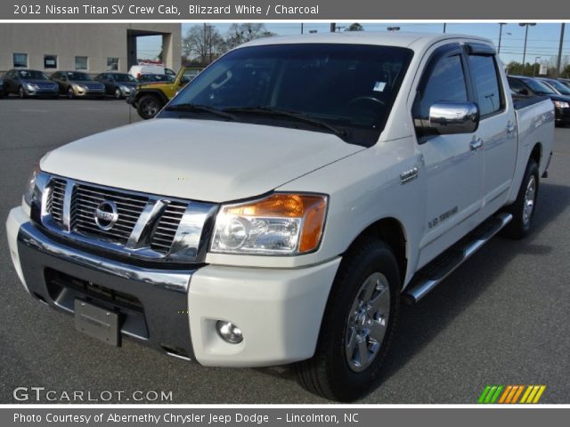 2012 Nissan Titan SV Crew Cab in Blizzard White