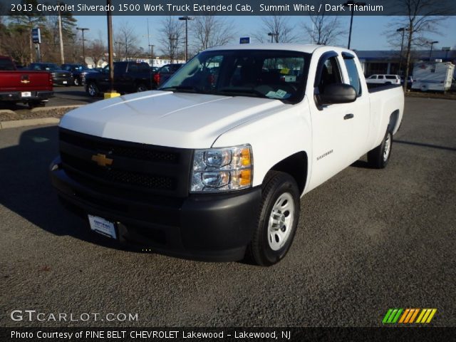 2013 Chevrolet Silverado 1500 Work Truck Extended Cab in Summit White