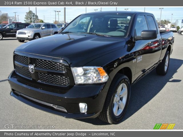 2014 Ram 1500 Express Quad Cab 4x4 in Black