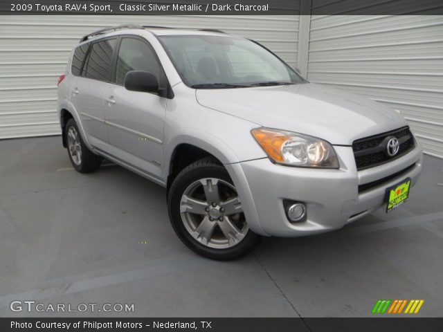 2009 Toyota RAV4 Sport in Classic Silver Metallic