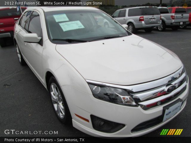 2012 Ford Fusion SE in White Suede
