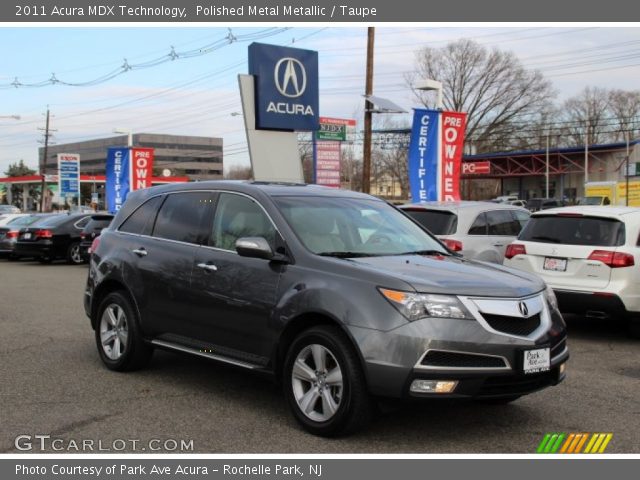 2011 Acura MDX Technology in Polished Metal Metallic