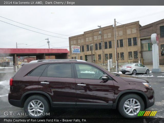 2014 Kia Sorento LX AWD in Dark Cherry