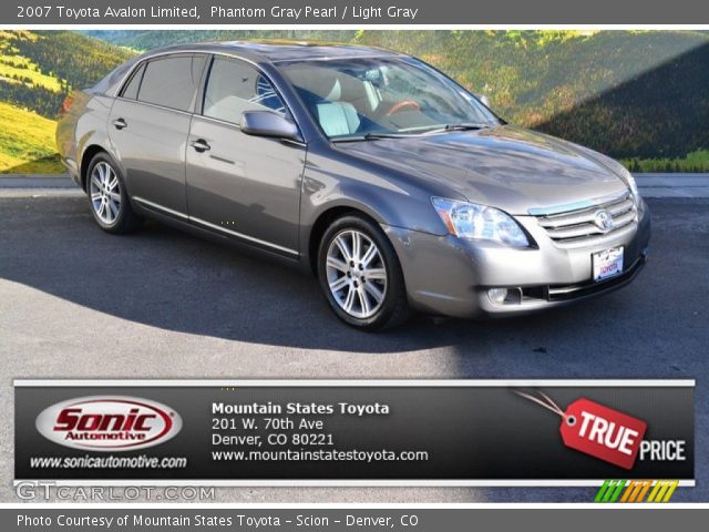 2007 Toyota Avalon Limited in Phantom Gray Pearl