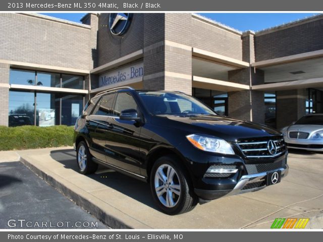 2013 Mercedes-Benz ML 350 4Matic in Black