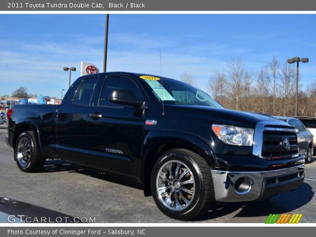 2011 Toyota Tundra Double Cab in Black