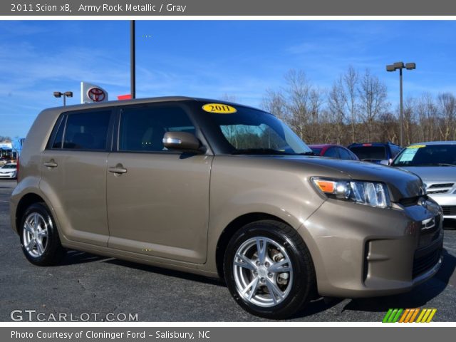 2011 Scion xB  in Army Rock Metallic