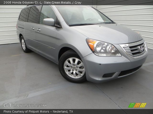 2008 Honda Odyssey EX-L in Slate Green Metallic