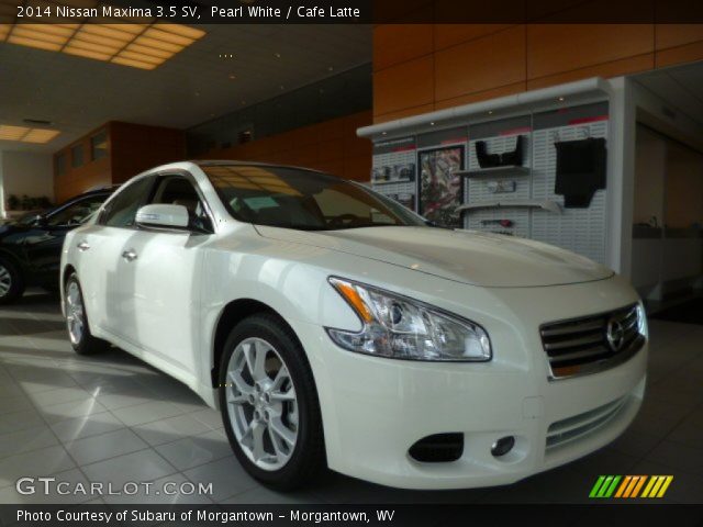 2014 Nissan Maxima 3.5 SV in Pearl White