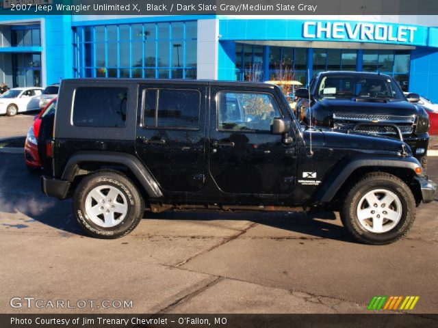 2007 Jeep Wrangler Unlimited X in Black