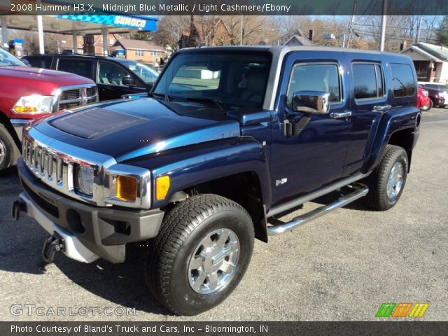 2008 Hummer H3 X in Midnight Blue Metallic