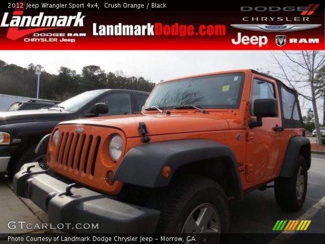 2012 Jeep Wrangler Sport 4x4 in Crush Orange