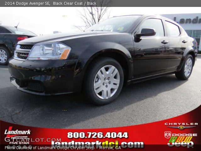 2014 Dodge Avenger SE in Black Clear Coat