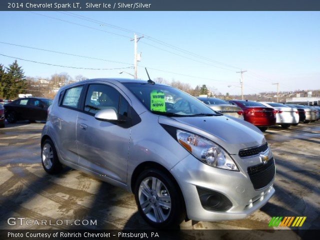 2014 Chevrolet Spark LT in Silver Ice