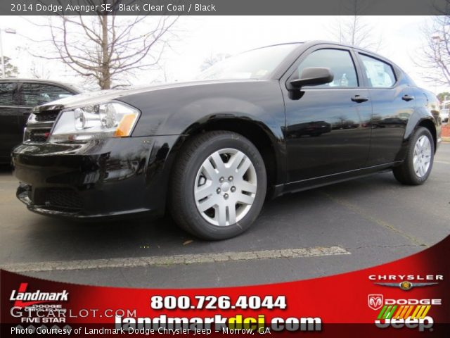 2014 Dodge Avenger SE in Black Clear Coat