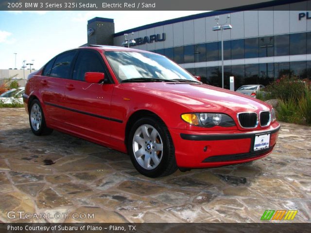 2005 BMW 3 Series 325i Sedan in Electric Red