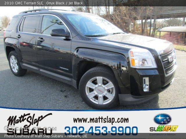 2010 GMC Terrain SLE in Onyx Black