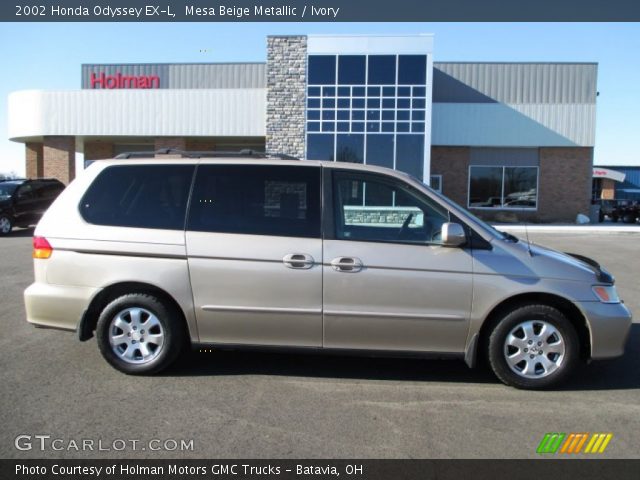 2002 Honda Odyssey EX-L in Mesa Beige Metallic