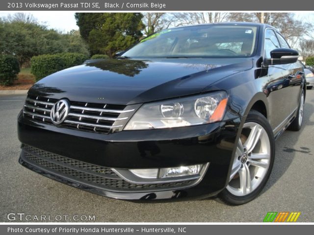 2013 Volkswagen Passat TDI SE in Black