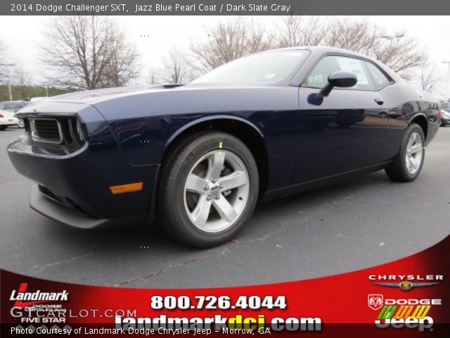 2014 Dodge Challenger SXT in Jazz Blue Pearl Coat