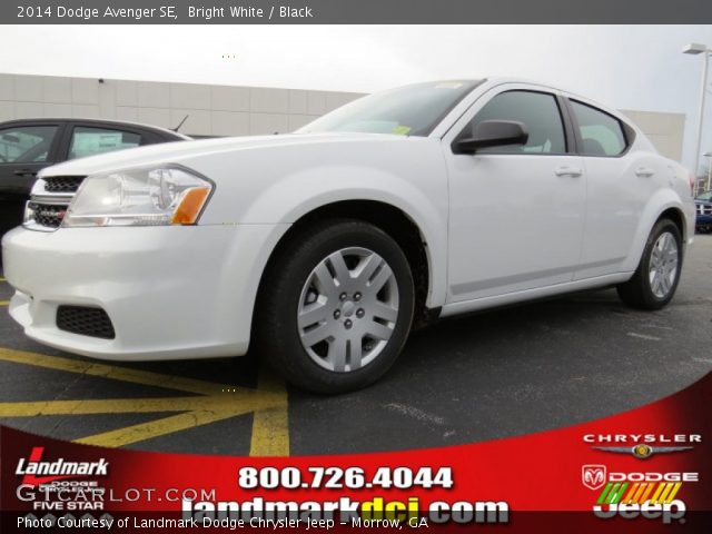 2014 Dodge Avenger SE in Bright White