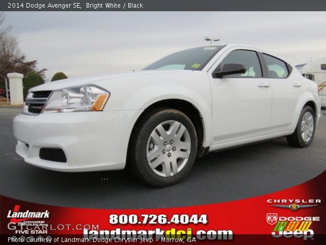 2014 Dodge Avenger SE in Bright White