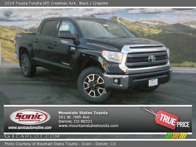 2014 Toyota Tundra SR5 Crewmax 4x4 in Black