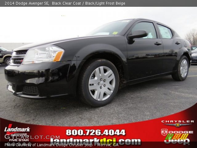 2014 Dodge Avenger SE in Black Clear Coat