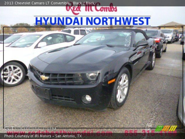2013 Chevrolet Camaro LT Convertible in Black