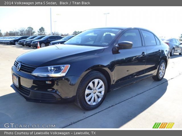 2014 Volkswagen Jetta S Sedan in Black