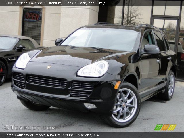 2006 Porsche Cayenne S Titanium in Black