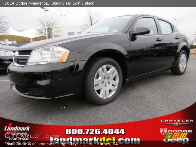 2014 Dodge Avenger SE in Black Clear Coat