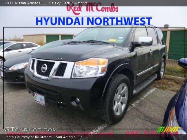 2011 Nissan Armada SL in Galaxy Black
