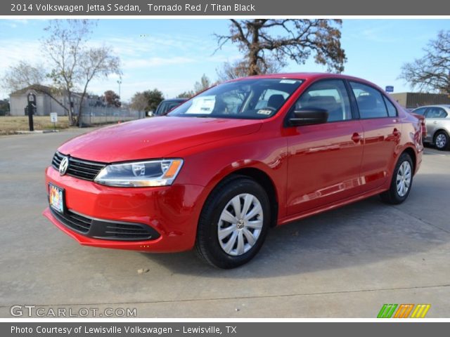2014 Volkswagen Jetta S Sedan in Tornado Red