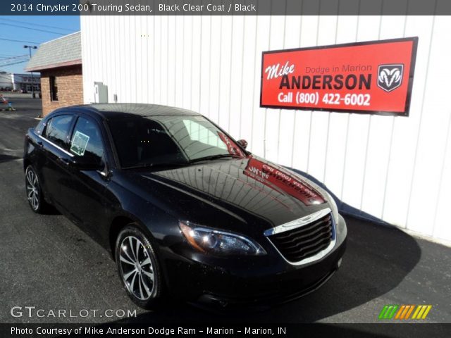 2014 Chrysler 200 Touring Sedan in Black Clear Coat