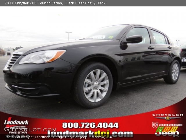 2014 Chrysler 200 Touring Sedan in Black Clear Coat