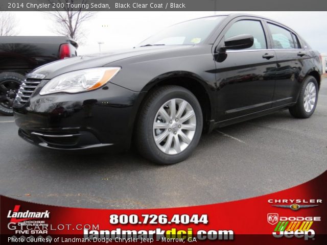 2014 Chrysler 200 Touring Sedan in Black Clear Coat